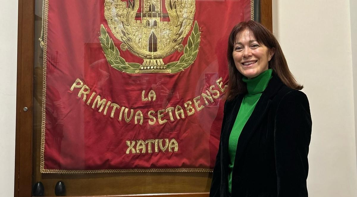 Mª Jesús Belda, nueva presidenta de la Música Vella de Xàtiva.