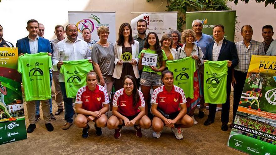 Deporte femenino, deporte multitudinario en Cáceres