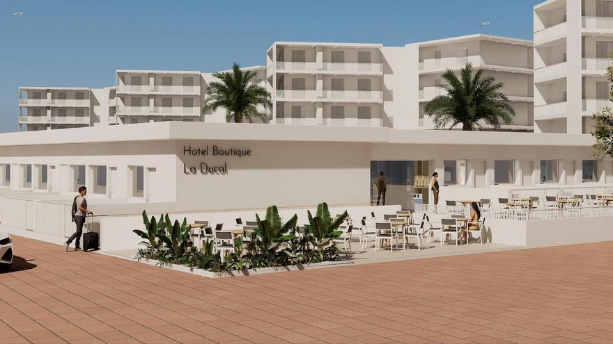Imagen virtual del proyecto de hotel boutique La Ducal