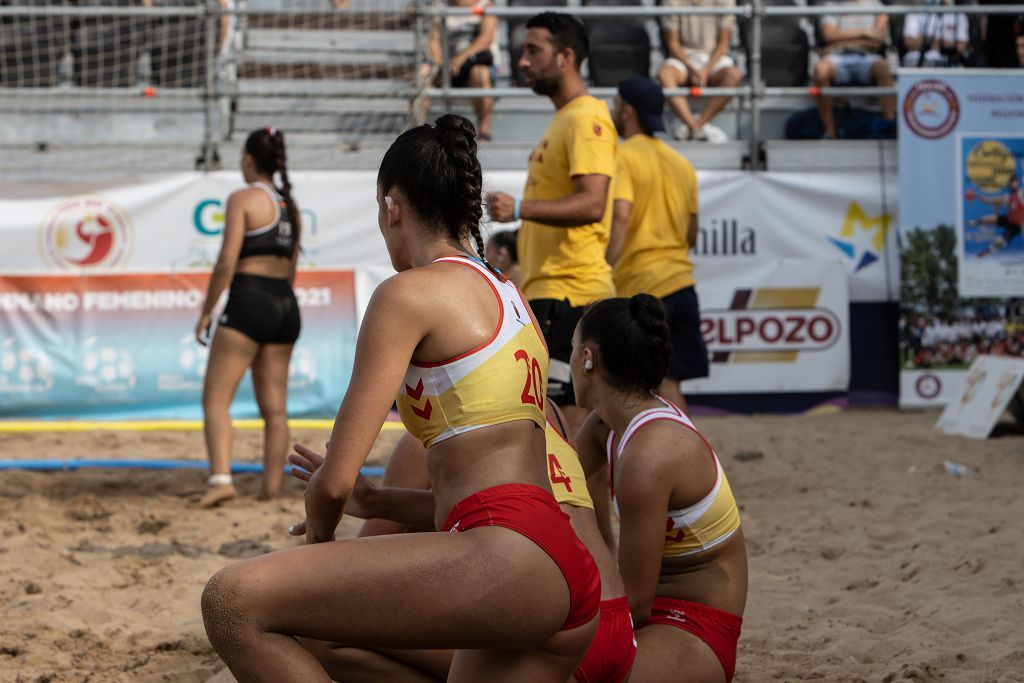 Campeonato de balonmano playa en La Manga