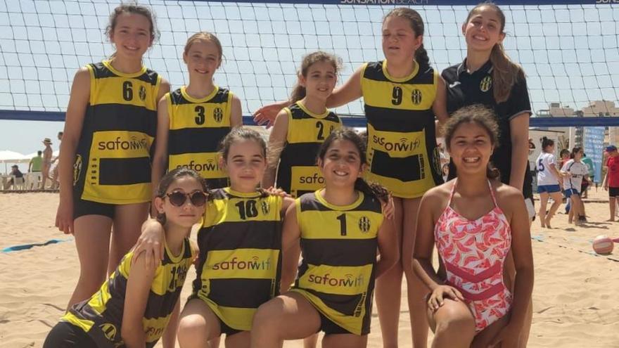 Final de curso en voley playa