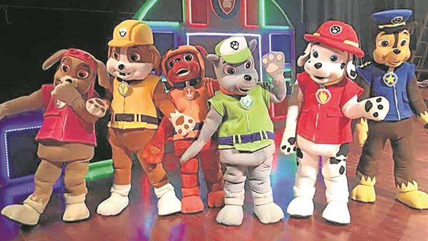 La Patrulla Canina, ‘al rescate’ hoy  en la sala Opal del Grao de Castellón