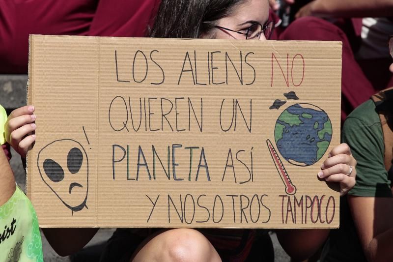 Manifestaciones contra la crisis climática