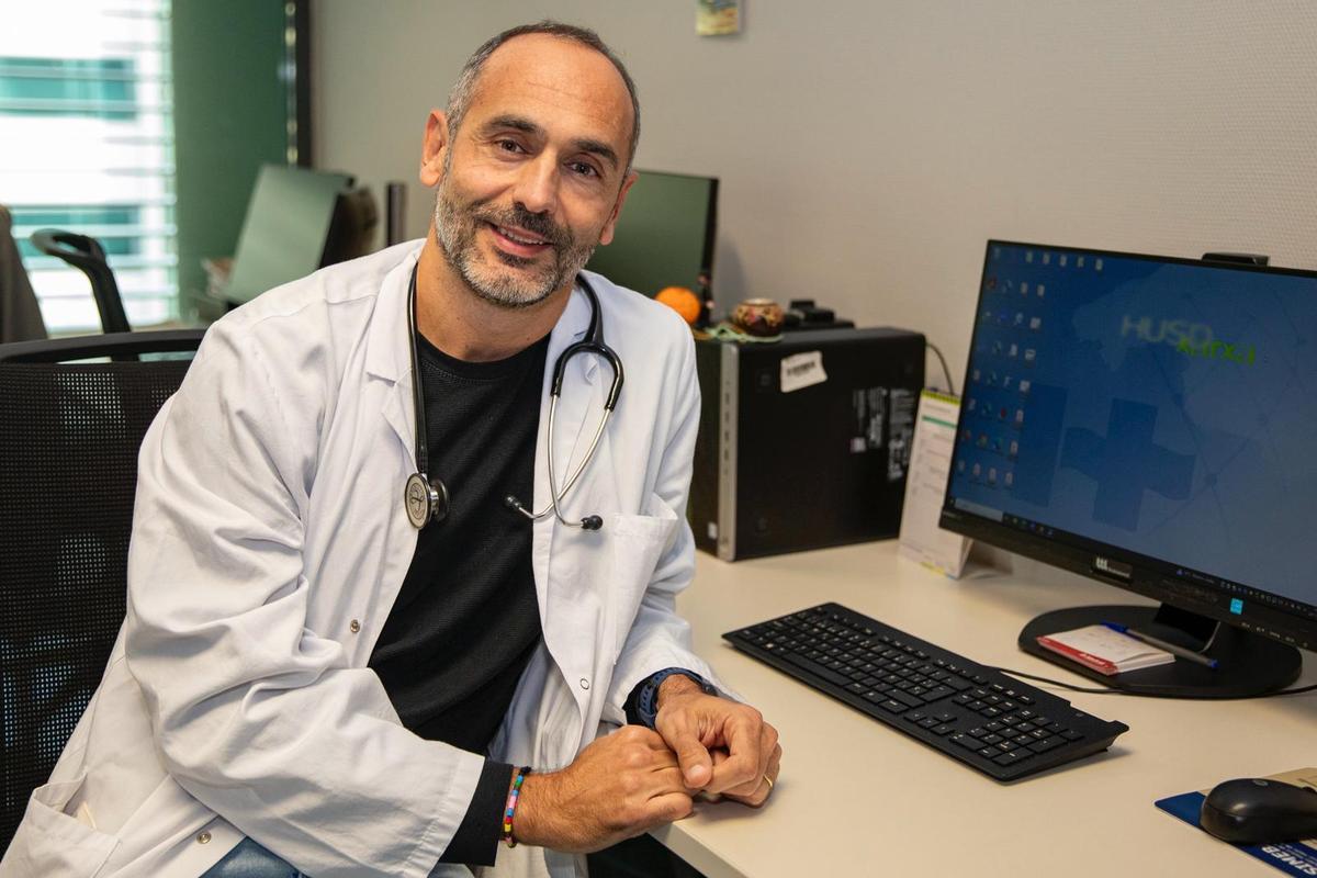 El doctor Pablo Luna, oncólogo especialista en tumores digestivo