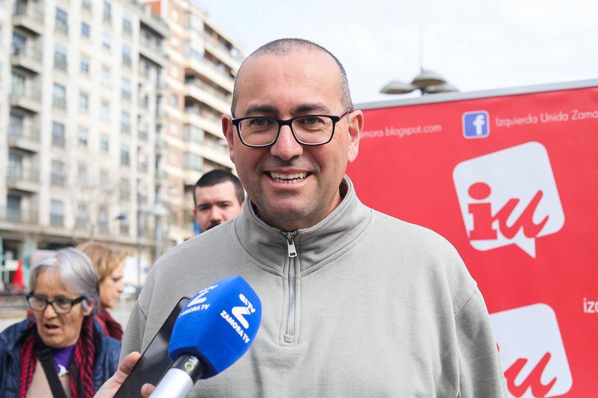 Zamora. IU Antonio Alonso Muriel, candidato en Zamora tema: Medio ambiente y sector primario