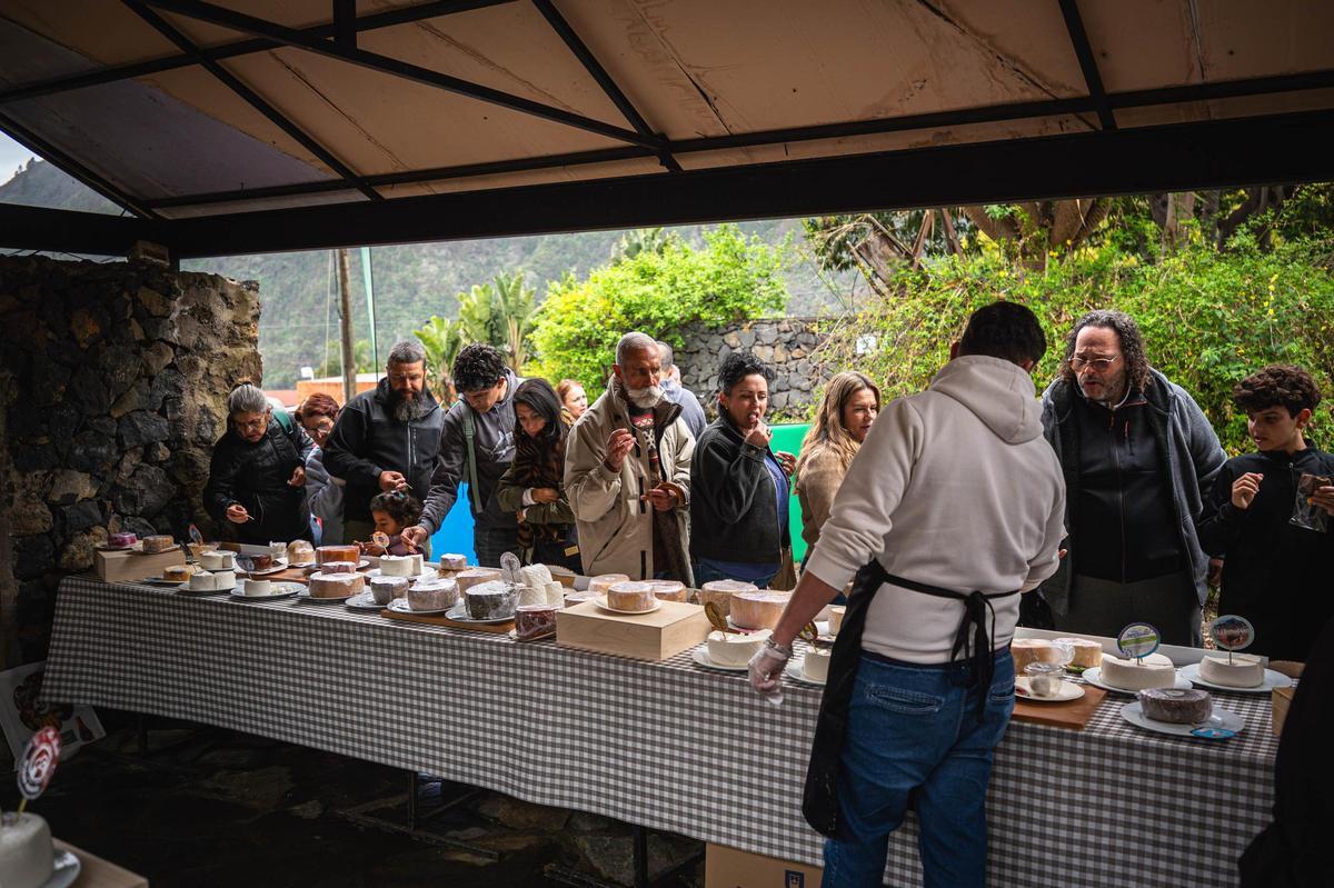 Feria del queso en Pinolere, Tenerife