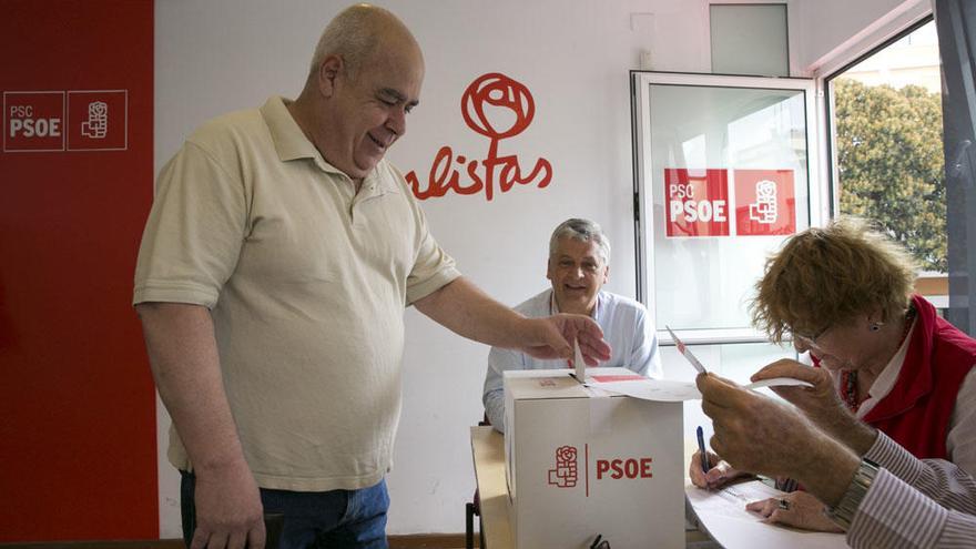 Votación Primarias del PSOE en Gran Canaria, 21/mayo/2017