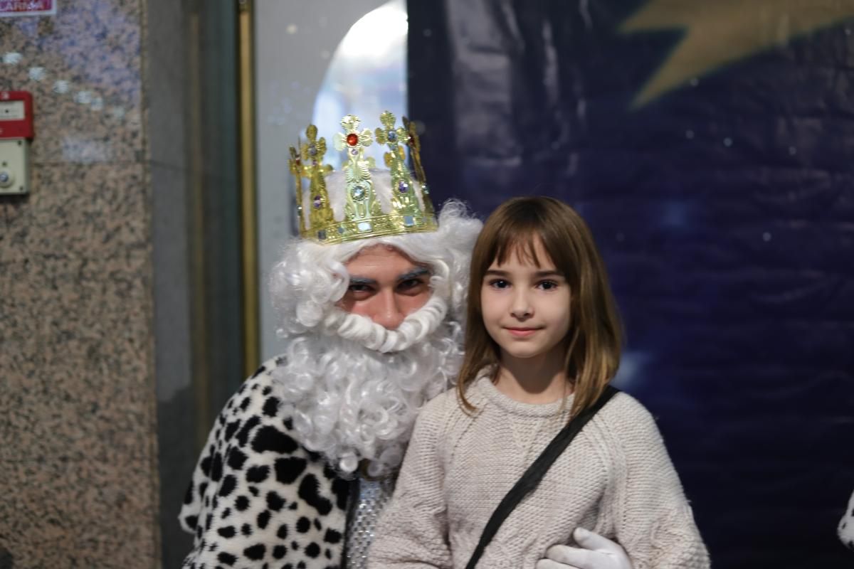 Fotos con los Reyes Magos realizadas el 4 de enero de 2018