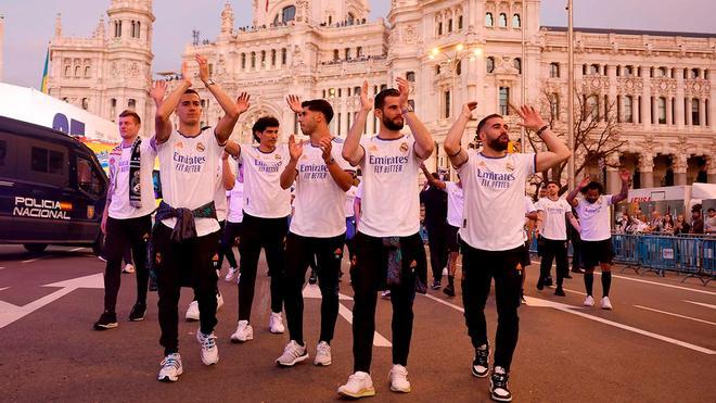 Las mejores imágenes de la celebración del título de Liga del Real Madrid