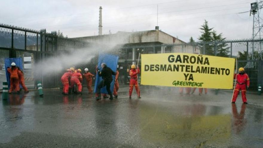 Greenpeace pide el desmantelamiento de Garoña