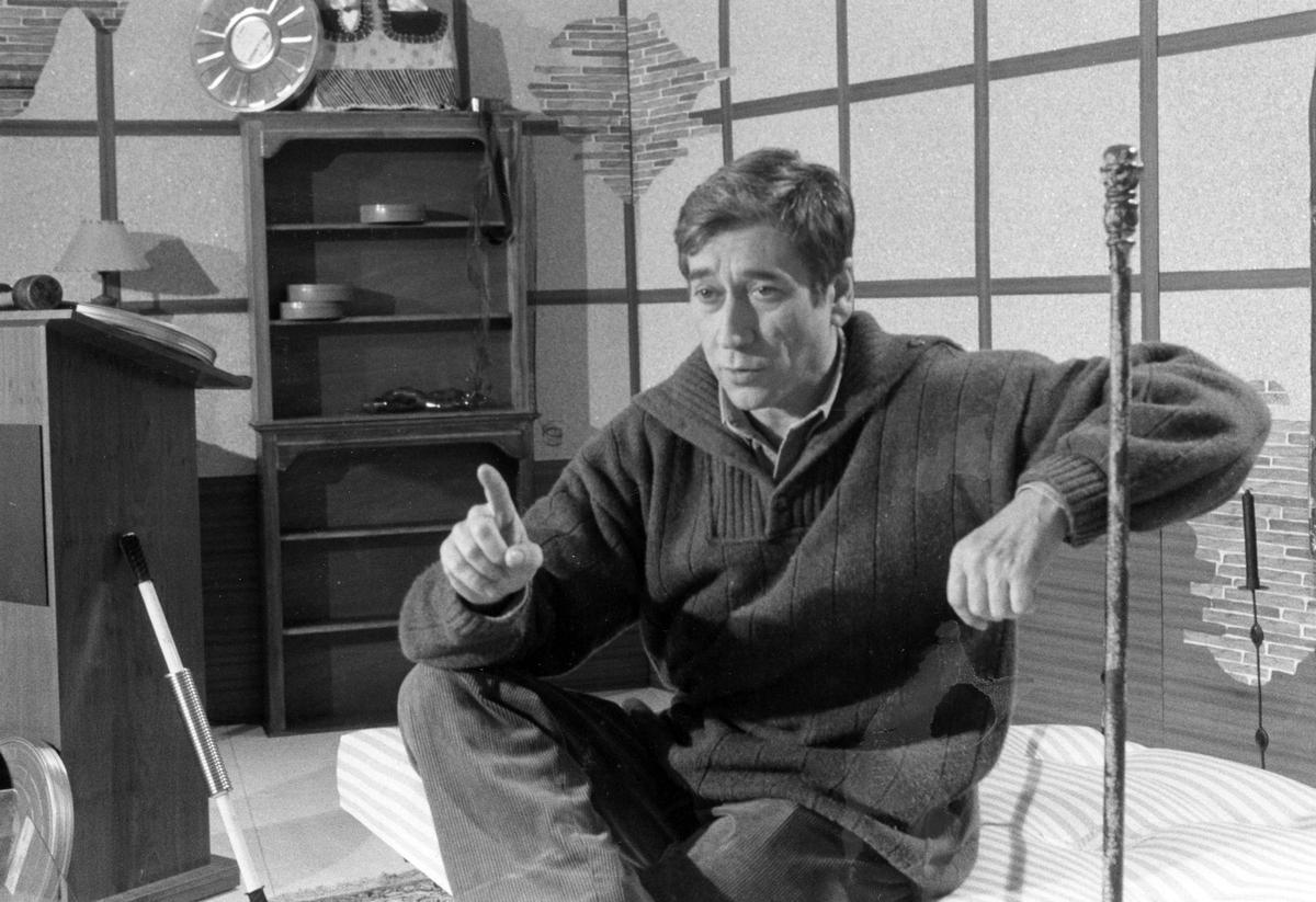 El periodista Fernando Franco en 1996.