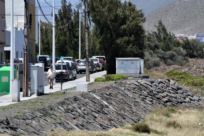 29/04/2019 EL BURRERO. INGENIO. Barranco de Los Arromeros donde ira un puente.  Fotógrafa: YAIZA SOCORRO.  | 29/04/2019 | Fotógrafo: Yaiza Socorro