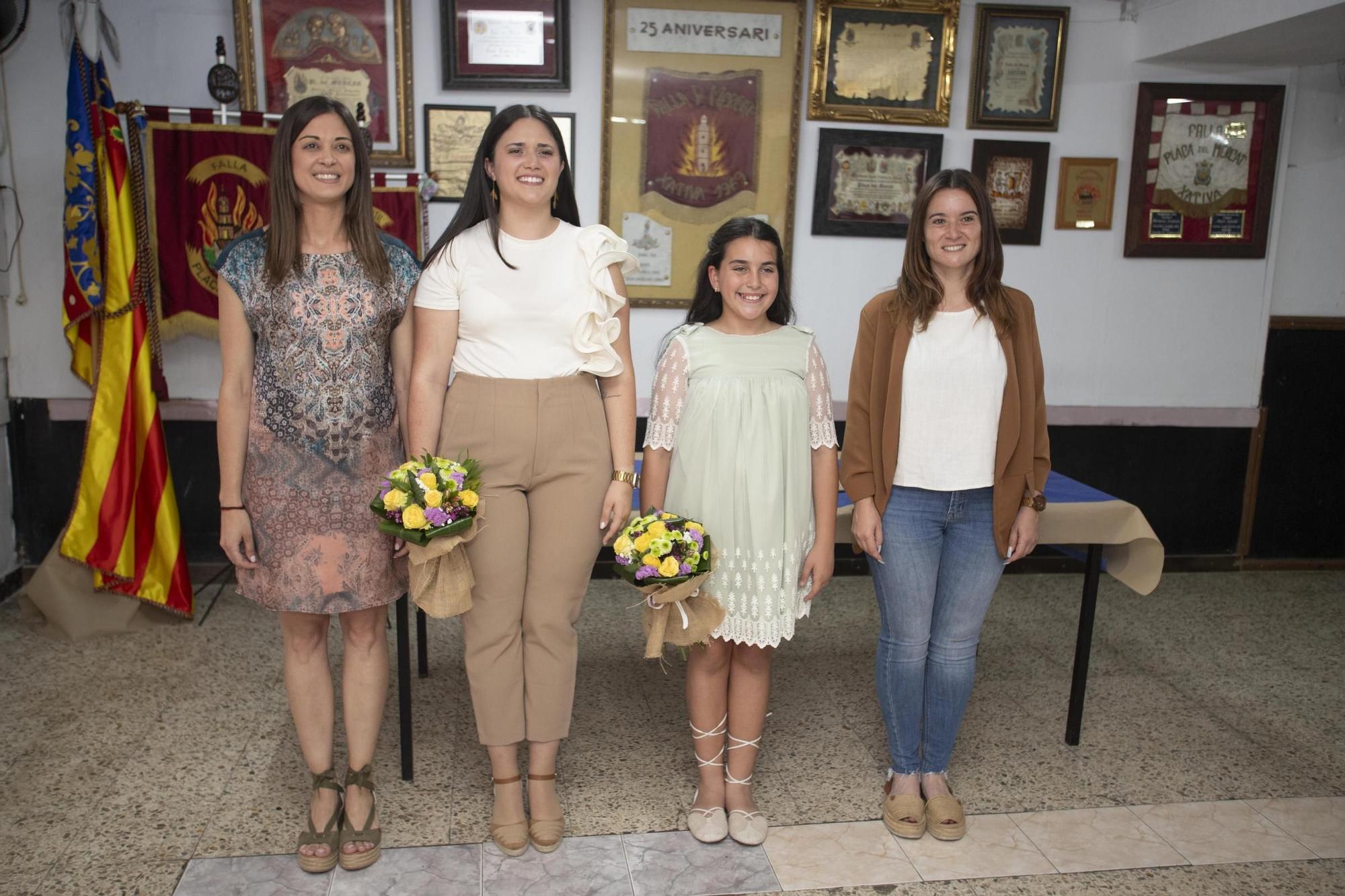 Gisela Carpintero y Gisela Huerta, Falleras Mayores de Xàtiva 2025