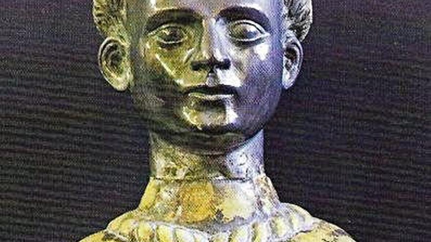 El cap de plata de sant Vicenç capellà és una peça singular.