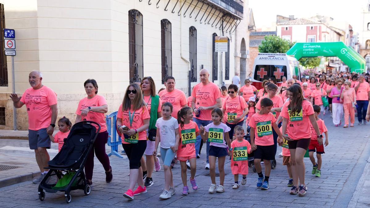 Marcha contra el cáncer celebrada en Toro.