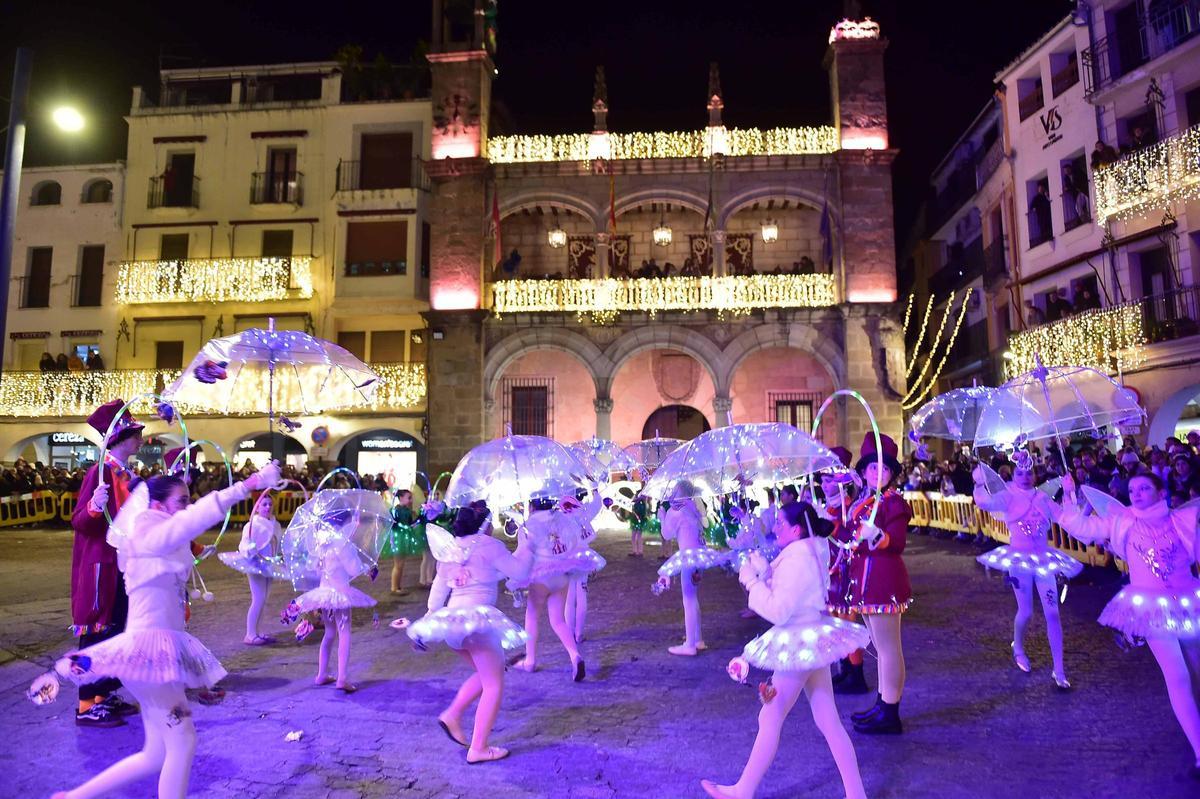 Las imágenes de la Cabalgata de Reyes Magos en Plasencia