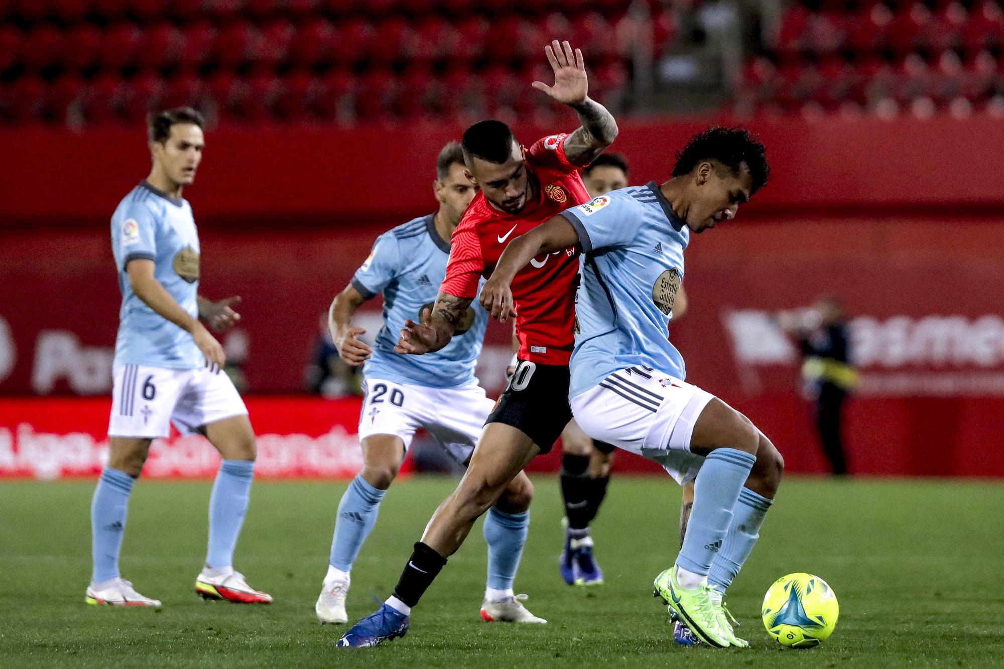 Mallorca - Celta de Vigo:  Reina salva al Mallorca