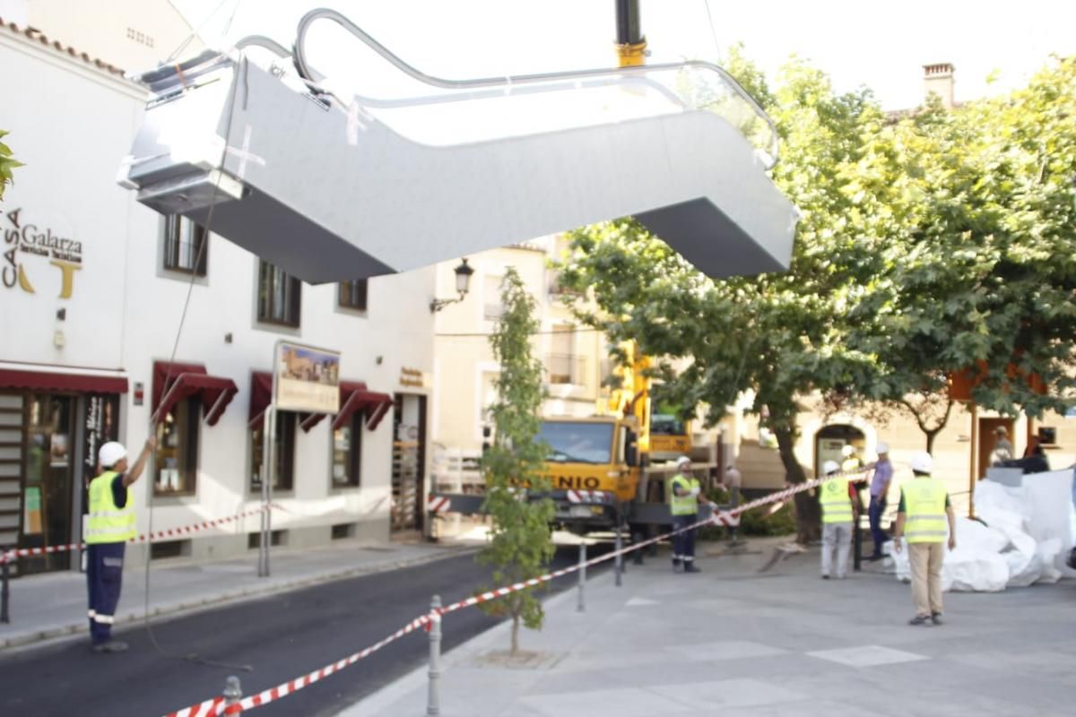 Instalación escalera mecánica en Alzapiernas