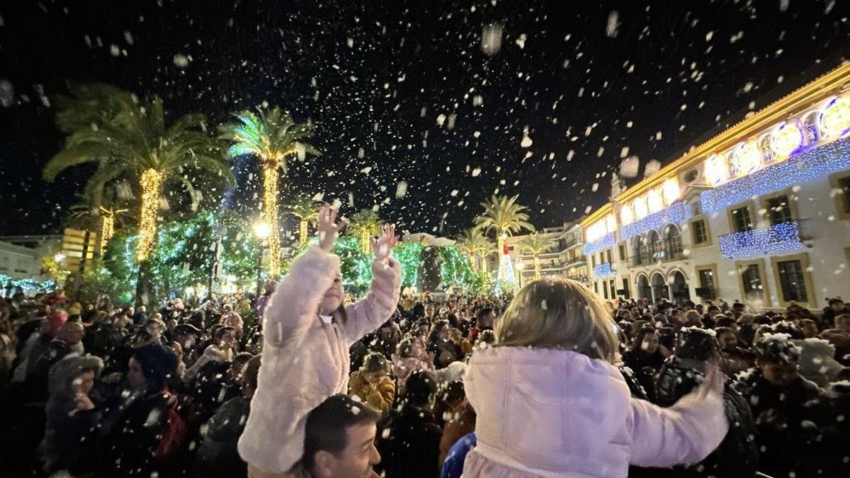 La Plaza de la Constitución se llenará de nievo los días 26, 27 y 28 de diciembre