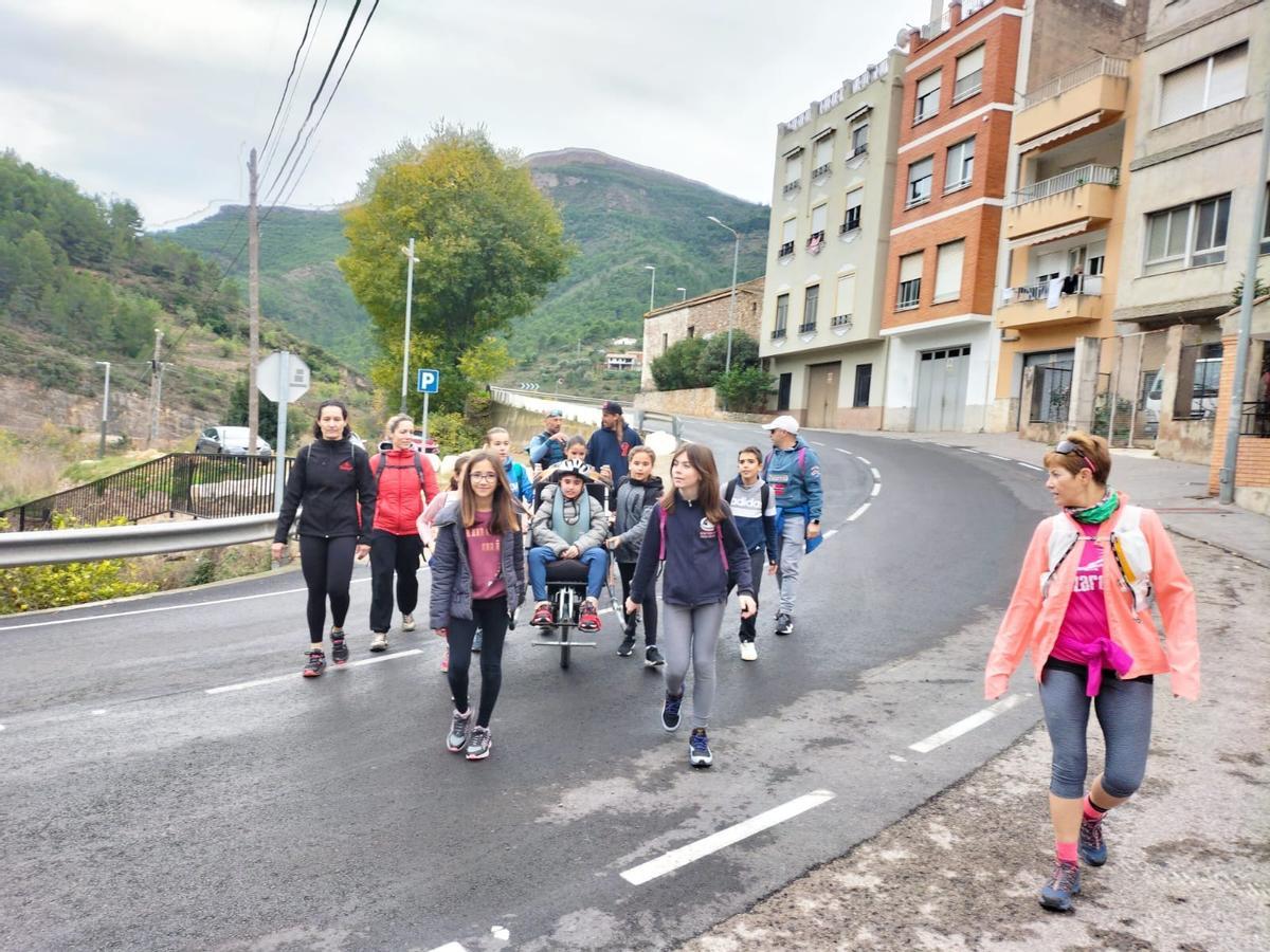 Otra de foto de una de las excursiones de esta asociación.