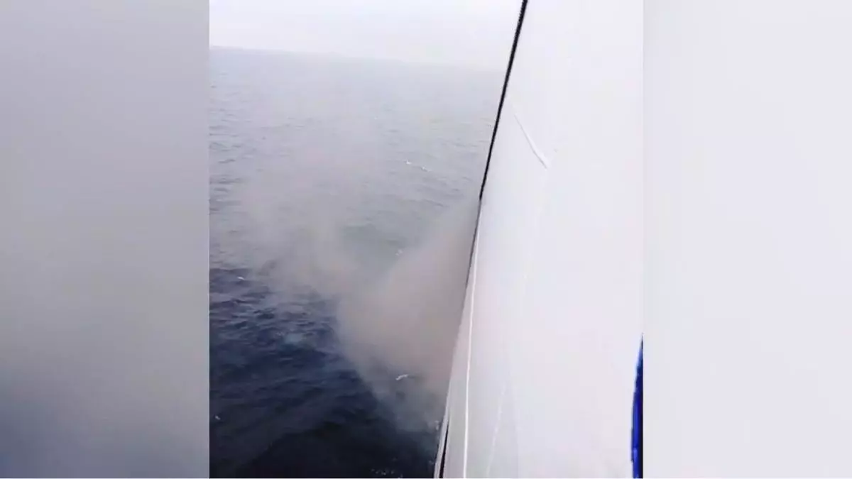 VÍDEO | Incendio en el barco 'Venezia' de GNV que viajó a Ibiza.