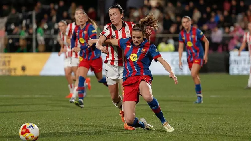 Irene Paredes no perdona y anota el gol del desempate contra el Athletic Club