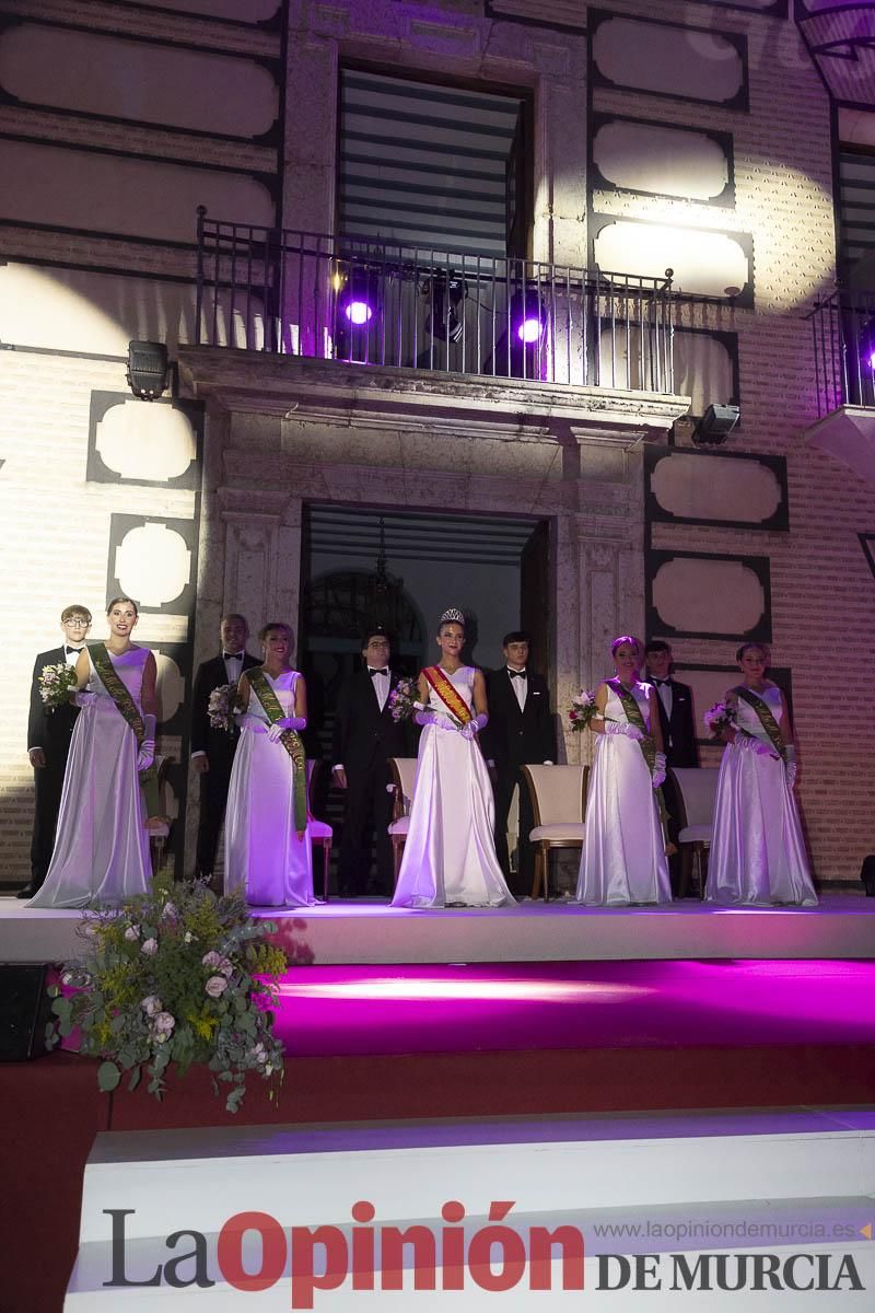 Así se ha vivido el pregón y la coronación de la reina de las Fiestas de Cehegín