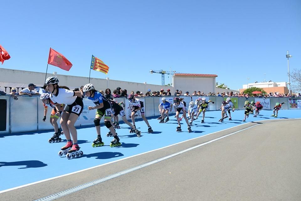 Campeonato de patinaje en Paiporta.