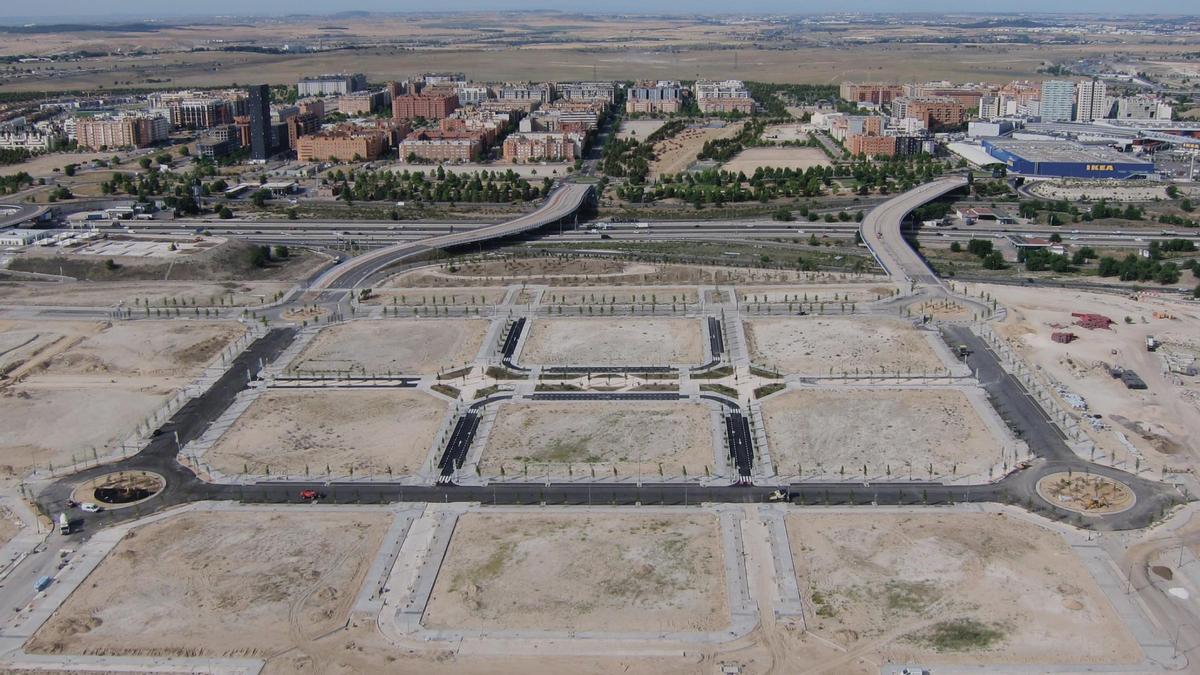 Suelo en desarrollo en Berrocales, un nuevo ámbito en el suroeste de Madrid