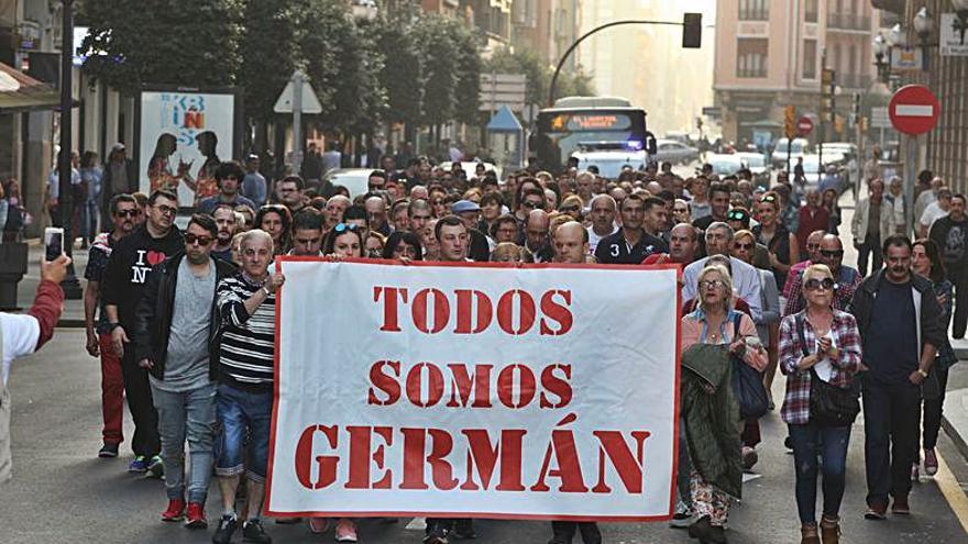 19 de julio de 2017. Primera movilización en Fomento en contra de la violencia en las zonas de ocio nocturno. | Á. G.