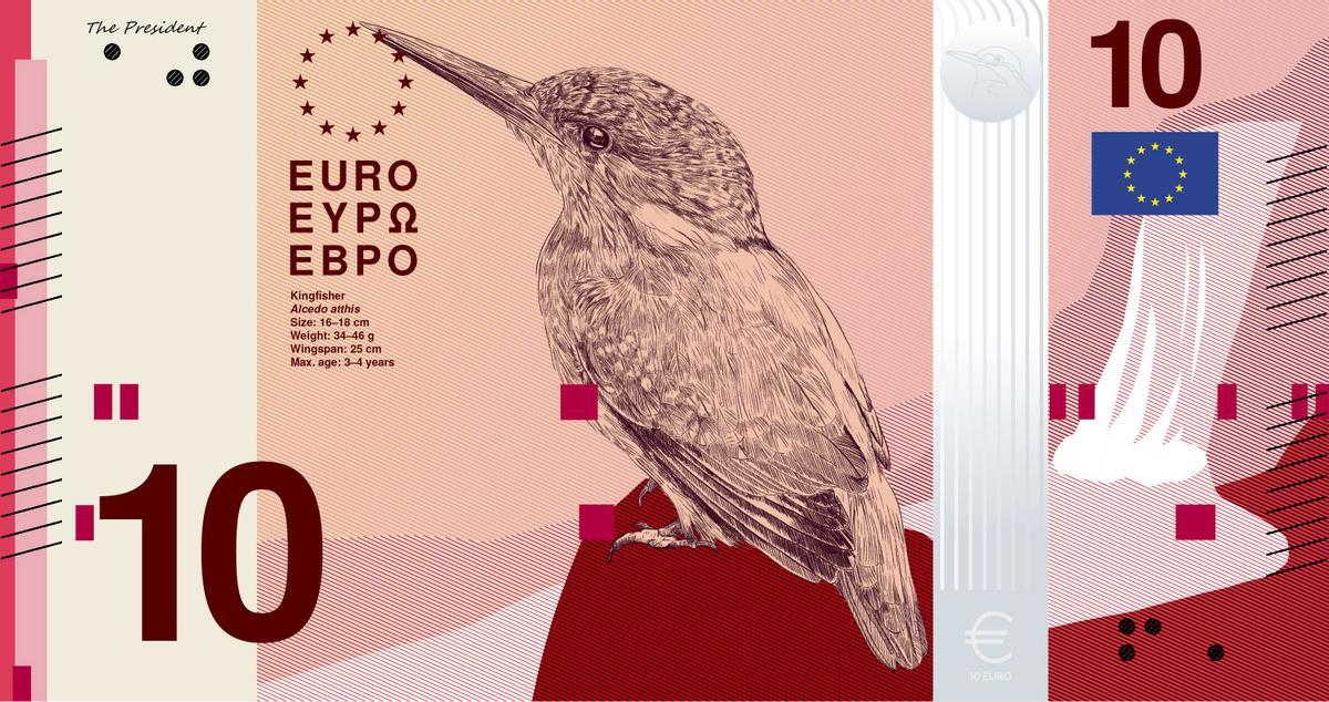 Así son los diseños finalistas para los nuevos billetes de euro