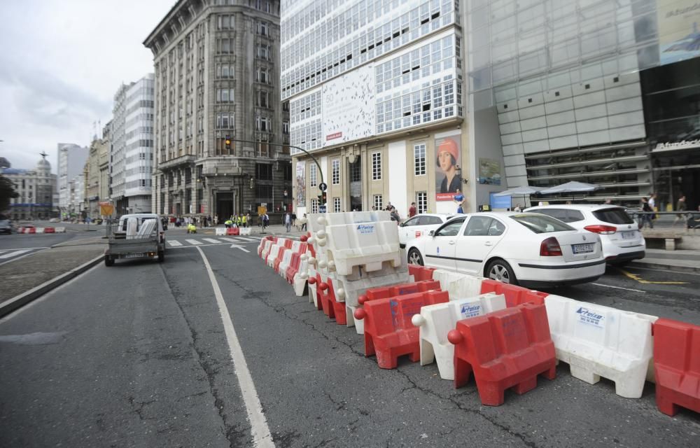 Los trabajos de saneamiento afectarán a la circulación en ambas calles durante un mes.