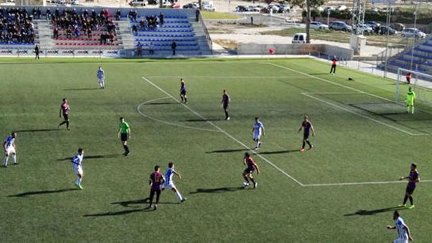 Un momento del partido