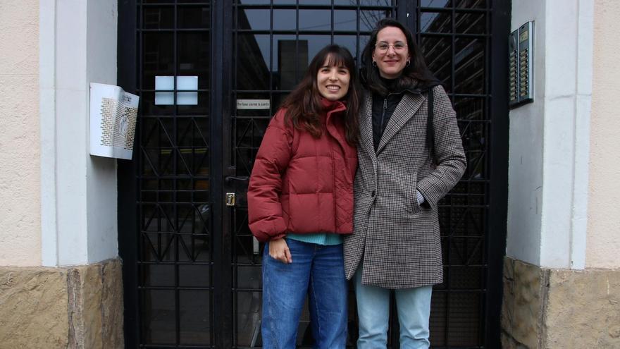 Natàlia i Clara, dues de les beneficiades per l'ajut de l'ICF a la compra d'habitatge