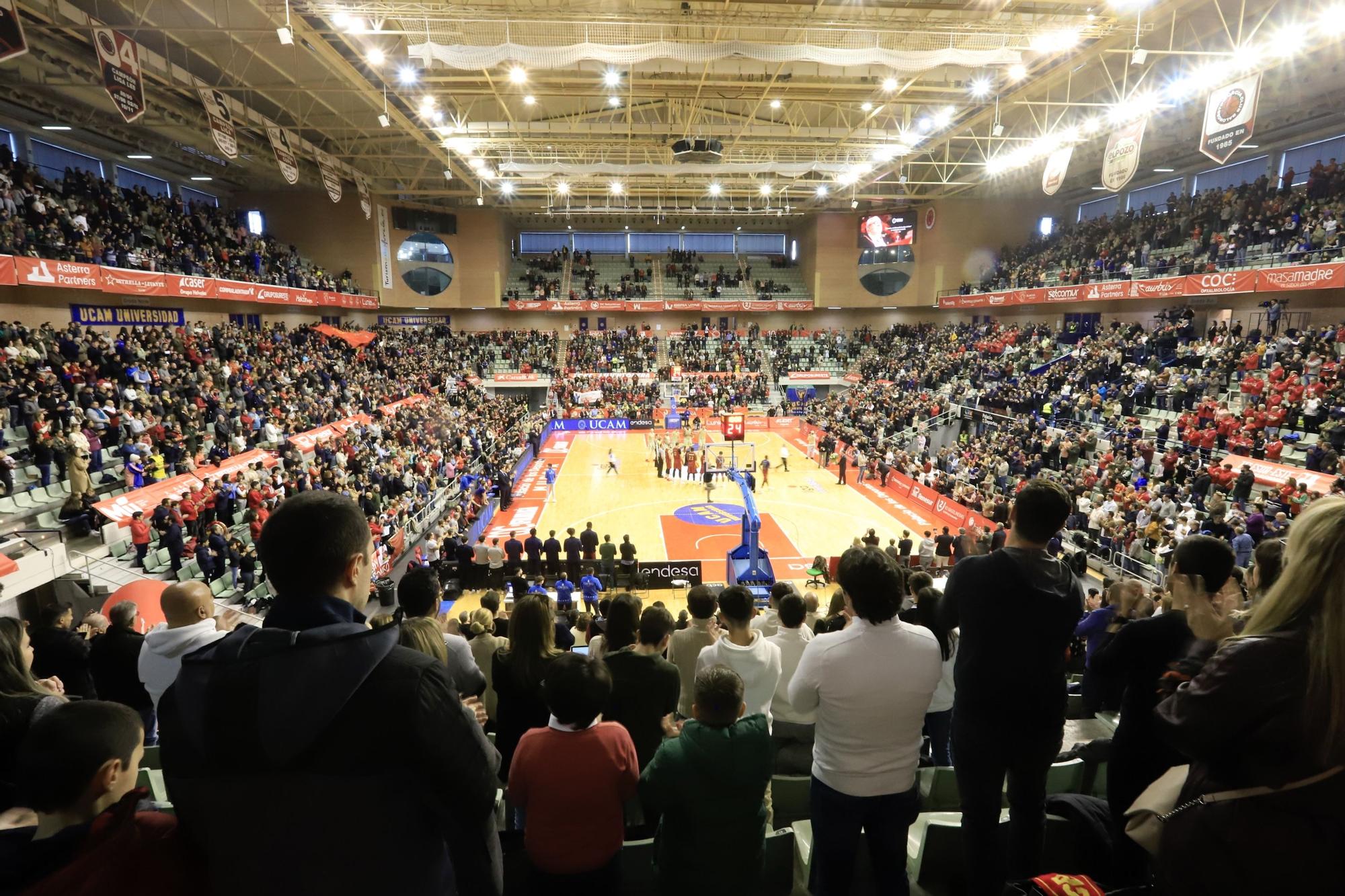 El UCAM Murcia - Cazoo Baskonia, en imágenes