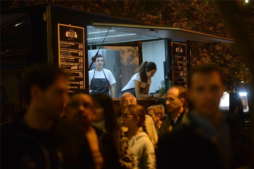 Food trucks en el paseo de Echegaray