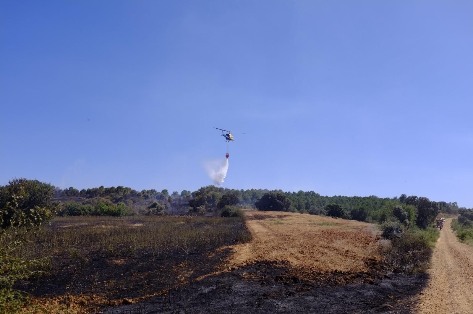 GALERÍA | El incendio forestal de Manganeses de la Polvorosa en imágenes