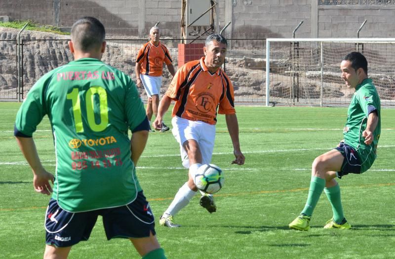 26/06/2018 MELENARA, TELDE. Triangular de fútbol de Taxistas. YAIZA SOCORRO.  | 26/06/2018 | Fotógrafo: Yaiza Socorro