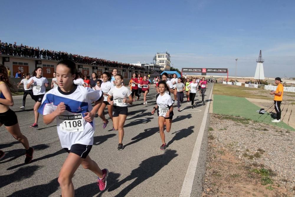 Cross Escolar Cartagena en el Circuito de Velocida