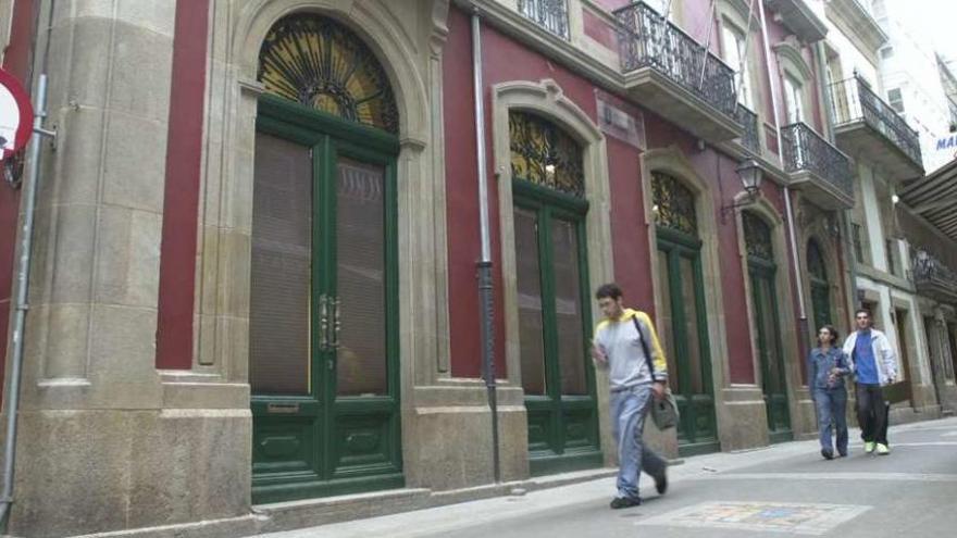 Imagen de la oficinas de la concejalía de Facenda, en la calle de la Franja.