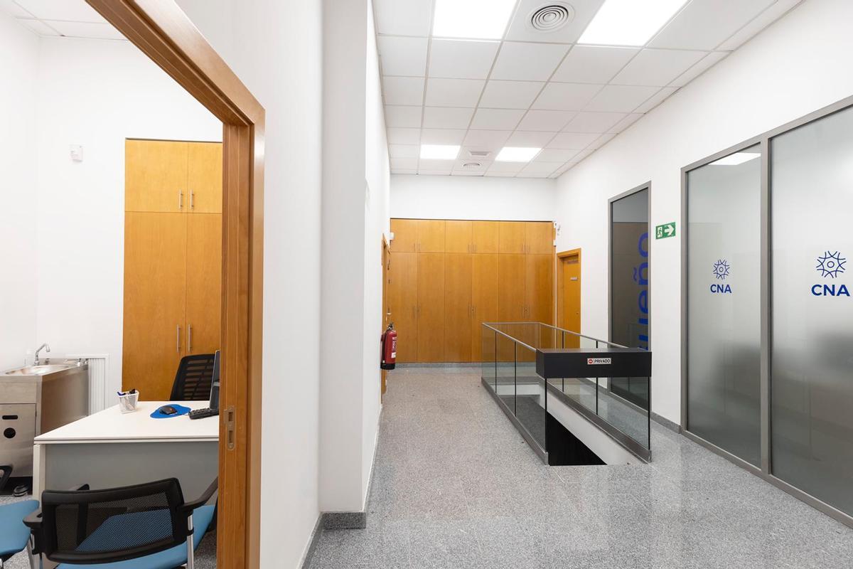 Interior de la nueva clínica de CNA en Málaga