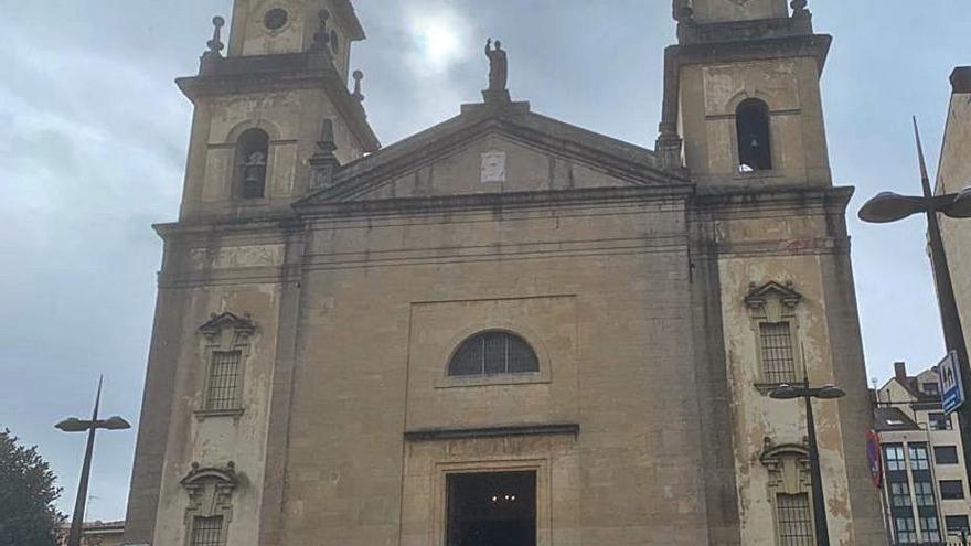 La iglesia de Pola de Siero. | LNE