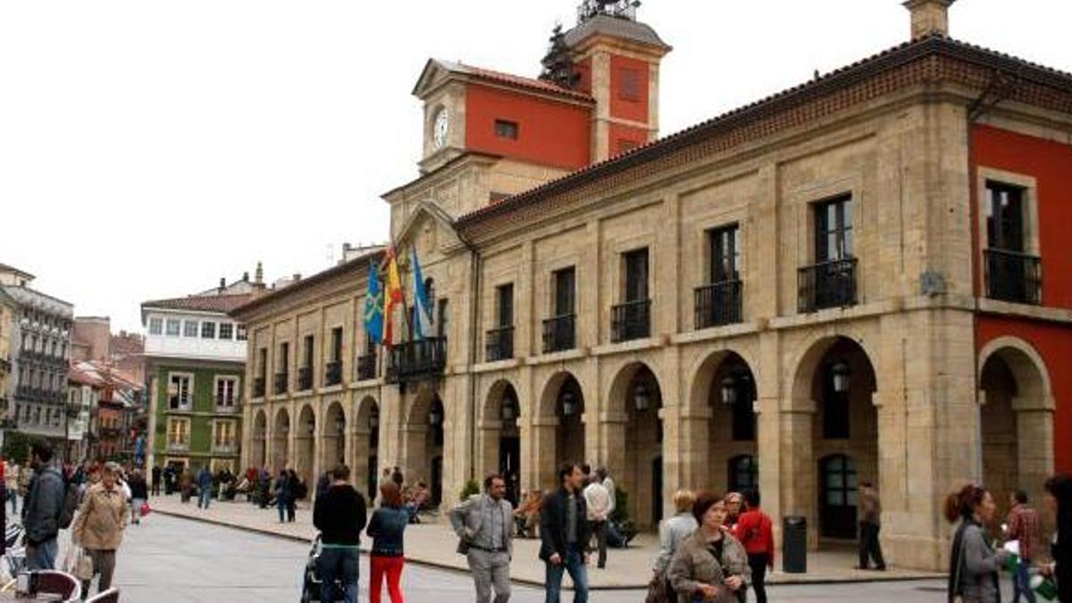 El Ayuntamiento de Avilés.