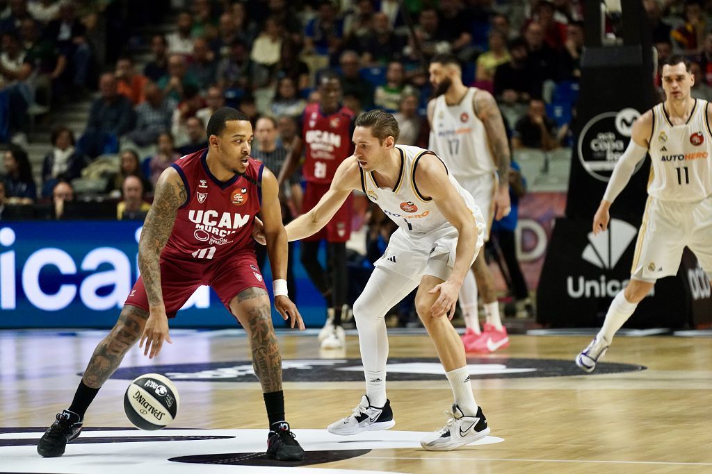 Las imágenes del Real Madrid - UCAM Murcia