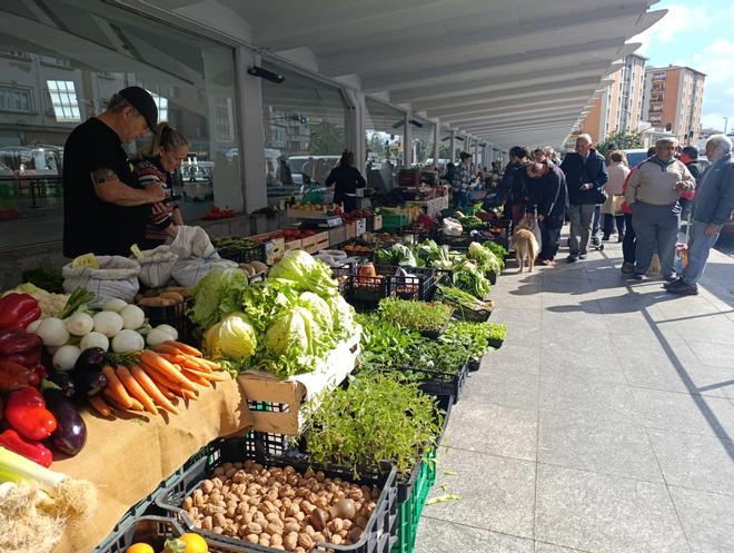 El mercado de la huerta de la Pola, en imágenes