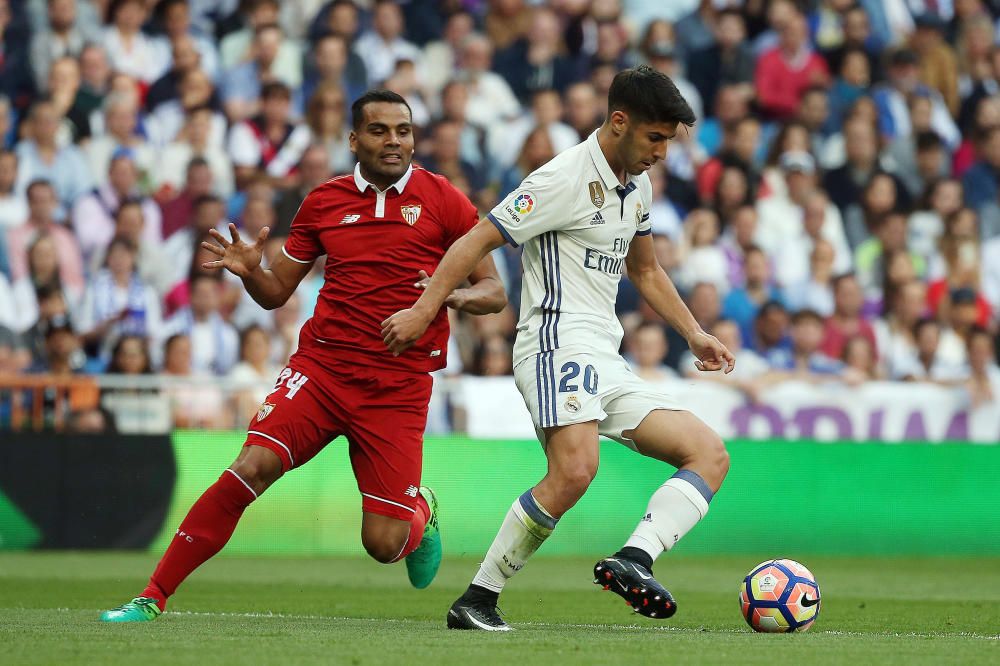 Real Madrid-Sevilla, en imágenes.