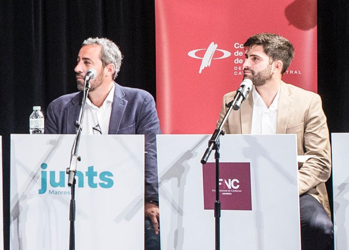 Ramon Bacardit i Sergi Perramon en una imatge d'arxiu