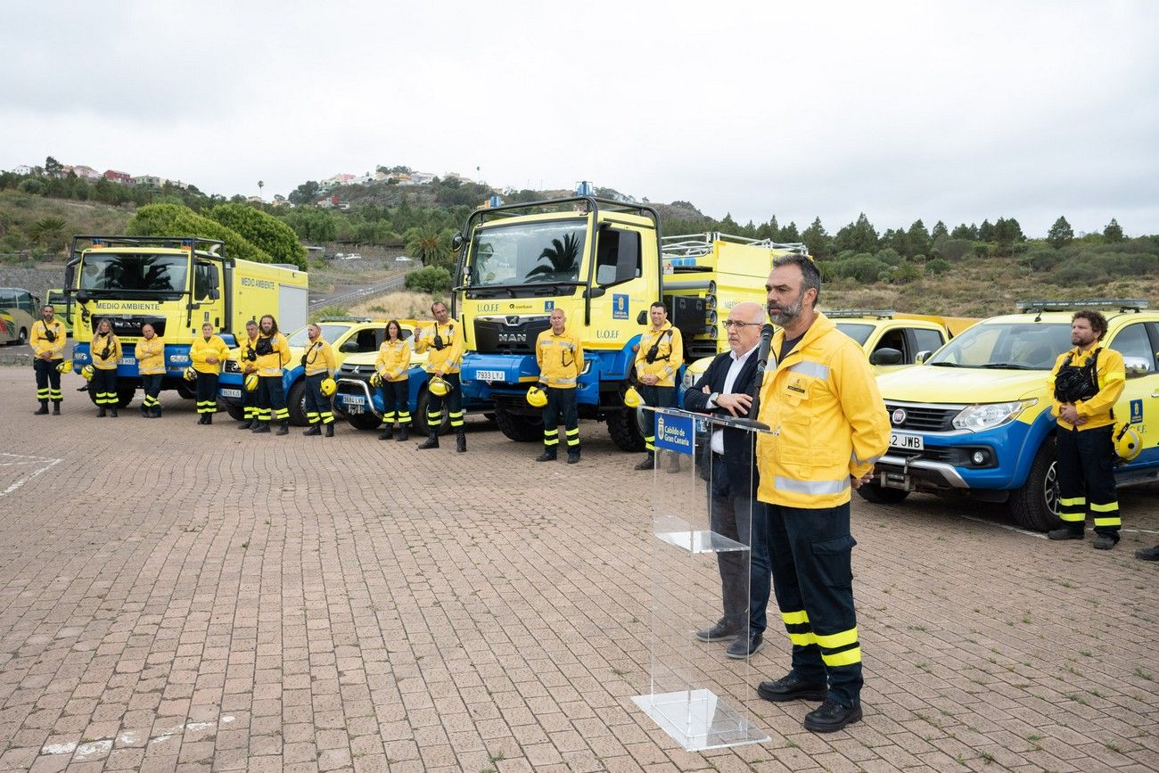 Presentación de la campaña contra incendios en Gran Canaria