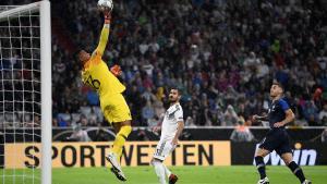 Areola evitó el gol de Alemania