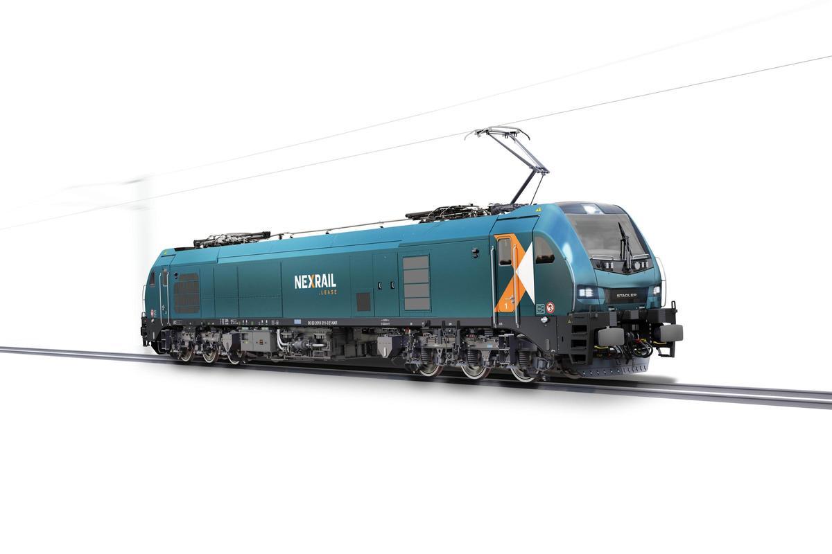 Modelo de locomotora EURO9000 que fabricará  en la planta valenciana.